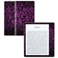 MightySkins Skin Compatible with Amazon Kindle Oasis 7" (9th Gen) - Purple Style | Protective, Durable, and Unique Vinyl Decal wrap Cover | Easy to Apply, Remove, and Change Styles | Made in The USA