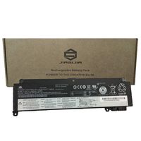 JIAZIJIA 00HW025 Laptop Battery Replacement for Lenovo ThinkPad T460S T470S Series Notebook Internal SB10F46463 00HW024 01AV462 01AV405 01AV406 01AV407 01AV408 00HW038 Black 11.4V 24Wh 2065mAh 3-Cell