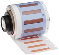Brady PSPT-094-1-OR TLS 2200/TLS PC Link PermaSleeve Wire Marker Sleeves, 0.182" Height, 1.015" Width, Polyolefin (B-342) Orange (Roll of 100)