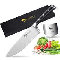 Chef Knife - MAD SHARK Pro Kitchen Knife 8 Inch Chef's Knives, Best Quality German High Carbon Stainless Steel Knife with Ergonomic Handle, Ultra Sharp, Best Choice for Home Kitchen and Restaurant