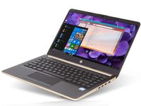HP 14" Laptop, 2.4GHz Intel Core i3-7100U, 16GB RAM, 512GB SSD, HDMI, Card Reader, Wi-Fi, Bluetooth, Windows 10 Pro (Gold)