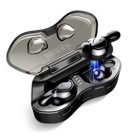 [Newest 2019] MyMAX-Incredible True Wireless Earbuds with Disinfect Light, Rich & Deep Bass HiFi Stereo Gaming Headsets, IPX6 Ergonomic Running Sport TWS Headphones,Bult-in Mic Bluetooth 5.0 Earphones