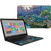 MightySkins Skin Compatible with HP 15t Laptop 15.6" (2017) - Sunken Treasure | Protective, Durable, and Unique Vinyl Decal wrap Cover | Easy to Apply, Remove, and Change Styles | Made in The USA