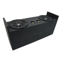 Compatible with 1987-2006 Jeep Wrangler YJ TJ Kicker Comp C10 Dual 10" Custom Sub Box Enclosure New - Final 2 Ohm