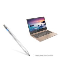 Lenovo Yoga 730 (13 in) Stylus Pen, BoxWave [AccuPoint Active Stylus] Electronic Stylus with Ultra Fine Tip for Lenovo Yoga 730 (13 in) - Metallic Silver
