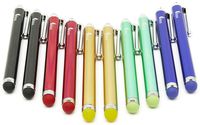 Fenix Universal Stylus Pen with Soft Rubber Tip, Blue, Green, Yellow, Red and Black (Pack of Ten)