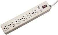Tripp Lite 6 Outlet Waber Industrial Power Strip, 6ft Cord with 5-15P Plug (6SPDX)