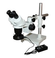 Radical 20x-40x-80x Professional Stereo PCB Soldering Welding Electronics Dissection Mobile Repair Microscope 100mm Working Distance Boom XYZ Movement Stand 56 LED Light