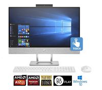 HP Pavilion 24-x020 AMD A12-9730P 12GB 1TB HDD 23.8" FHD Touchscreen All-in-One (Renewed)