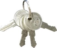 HK SYSTEMS Heavy Duty Cash Drawer and Accessories (5. Accessories, 45. Key#25 for Drawer)