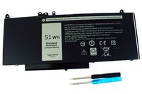 FLYTEN NEW G5M10 Battery For Dell Latitude E5450,Latitude E5470,Latitude E5550,Latitude E5570 Series,Fit P/N 6MT4T R9XM R9XM9 8V5GX 08V5GX 7V69Y 07V69Y WYJC2 79VRK 080-854-0066 12 Months Warranty