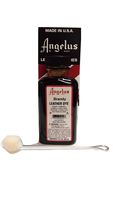 Angelus Brand Leather Dye w/Applicator - 3 oz , Brandy
