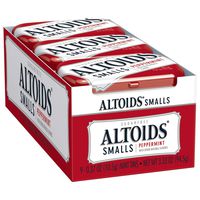 ALTOIDS Smalls Peppermint Breath Mints 0.37Ounce Tin Pack of 9