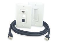 Legrand - On-Q HT2001WHV1 HDMI Premium InWall Connection Kit