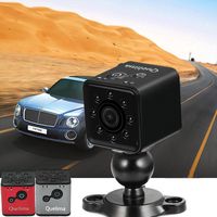 Tiean HD Car DVR Recorder,Quelima SQ13 Mini Full HD 1080P 2.33mm Lens 3MP Camera Pixel DV Sports Action Camera with 150° Wide Angle, Night Vision,Loop-cycle Recording(Silver)