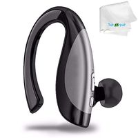 Wireless Bluetooth Headset Earbud Noise Cancelling Headphone Built in Microphone Stereo Earphone Compatible with Android Samsung Galaxy S9 S8 S7 S6 Edge S5 Note 9 8 Tablets Other Bluetooth Devices