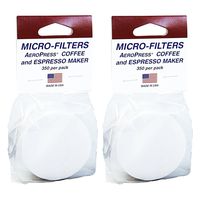 AeroPress 81R24/2 FBA_578300-81R24, 700 Filters, White
