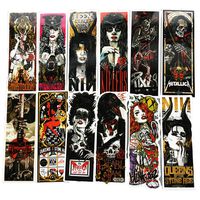 Honch Vinyl Horror Gothic Metal Bands Stickers 50 Pcs Pack Fan Art Decals for Laptop Ipad Car Suitcase Water Bottle Helmet