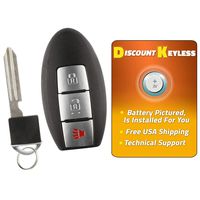 For 13-17 Nissan Pathfinder Keyless Entry Remote Smart Key Fob 3btn W/Insert KR5S180144014