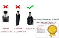 UpBright New AC/DC Adapter Replacement for Dell Inspiron 20 Model 3043 W13B W13B001 All in One Desktop PC Personal Computer Power Supply Cord Charger (Note: Without Center PIN Inside The Plug tip.)