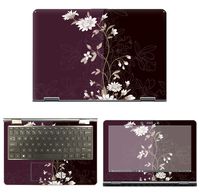 decalrus - Protective Decal Floral Skin Sticker for HP Pavilion x360 11M-AD013DX (11.6" Screen) case Cover wrap HPpavilionX360_11M-54