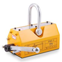 BestEquip Magnetic Lifter Heavy Duty Steel Magnetic Lifter Titanium Alloys Board Magnetic Metal Lifting (660 LBS)