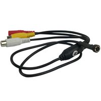 Vanxse Cctv Mini Spy Security Camera Sony CCD Hd 3.6mm 90degree 1000tvl 6PCS Infrared IR Leds Night vision Pipe Snake Hidden Mini Cctv Surveillance Camera