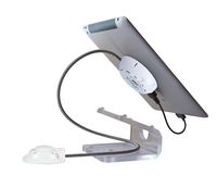 Black: Retail Tablet Display - Security Only: Arch White w/ Stand