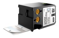 DYMO Laminated Wire Cable Wrap for DYMO XTL Label Makers, Black on White, 2", 1 Roll (1868710)