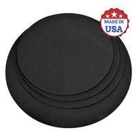 4 Pack Drum Mute Pads, Fits 12,13,14,16" Drum dampeners, Practice on your Drums Anytime, Water Resistant, Made in USA