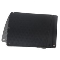BQLZR 140mm PVC Black PC Cooler Fan Dust Filter Dustproof Case Cover Computer Mesh Pack of 10