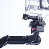 Headrest Car Mount for GoPro - by TACKFORM [Enduro Series] Rock Solid Autocross and Track Day mounting Solution. Fully Adjustable Heavy Duty Aluminum Construction.