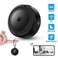 Hidden Camera, 1080P Home Security Nanny Camera with WiFi, Super Night Vision Portable Wireless Surveillance Camera, 120° Wide-Angle Lens, Perfect Hidden Camera for Home, Car, Office, Outdoor