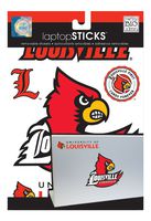 me & my BIG ideas laptopSTICKS Removable Laptop Stickers, Louisville Cardinals