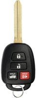 KeylessOption Keyless Entry Remote Control Car Key Fob Replacement for HYQ12BDM