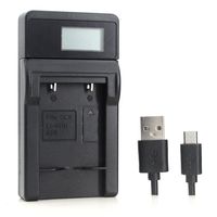 NP-45 LCD Slim Charger for Fujifilm FinePix JX250, JX400, J38, J10, J20, JX520, JX580, JX300, JX680, JX370, JV200, JV100, JZ250, JZ100, JZ300, T550, T200, T350, T310, T300, XP60, Z70, Z90, Z33WP, Z30