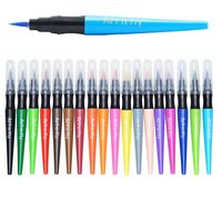 18 Brush Pens Set For Drawing Watercolor Pens Calligraphy Marker Set for Lettering Manga Illustration