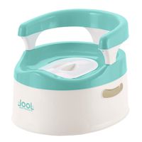 Child Potty Training Chair for Boys and Girls, Handles & Splash Guard - Comfortable Seat for Toddler- by Jool Baby