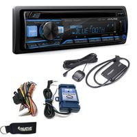 Alpine CDE-172BT CD Receiver with Bluetooth + SiriusXM Satellite Tuner & SWI-RC Steering Wheel Control Interface