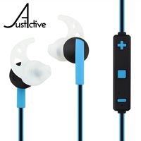 Just Active Bluetooth Headphones for Workout, Wireless Exercise Earbuds for Sports, Gym & Running, Secure Stay in Ear Fit, MIC, Stereo, 4K Calls, Sweat Proof