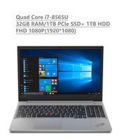 2019 Lenovo Thinkpad E590 15.6" FHD Full HD IPS Business Laptop (Intel Quad Core i7-8565U, 32GB DDR4 RAM , 1TB PCIe NVMe M.2 SSD + 1TB HDD) Fingerprint,Type-C, HDMI, Ethernet, Windows 10 Pro