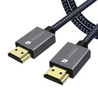 4K HDMI Cable 10 ft, iVANKY High Speed 18Gbps HDMI 2.0 Cable, 4K HDR, HDCP 2.2, 3D, 2160P, 1080P, Ethernet - Braided HDMI Cord 32AWG, Audio Return(ARC) Compatible UHD TV, Blu-ray, PS4/3, Monitor, PC