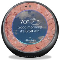 MightySkins Skin Compatible with Amazon Echo Spot - Pink Marble | Protective, Durable, and Unique Vinyl Decal Wrap Cover | Easy to Apply, Remove, and Change Styles | Made in The USA