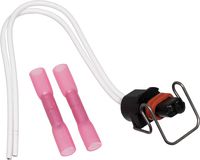 APDTY 134243 IPR VGT Fuel Injector 2 Wire Wiring Harness Pigtail Connector (Replaces 2501107C1, 3669748, AP0068, S-21954, 655 2501107C1, FRL 42026610 Fits IPR101, AP63402, 792593-0001, 5C3Z-6F089-BA)