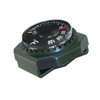 Sun Company Slip-on Wrist Thermometer - Easy-to-Read Dial Thermometer for Watch Band or Paracord Survival Bracelet