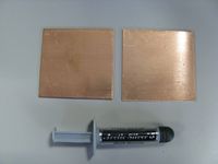 Sony Playstation 3 PS3 Fat Slim Copper Pad Shims Shim GPU CPU Heatsink Fix YLOD Yellow Light of Death Repair Arctic Silver 5