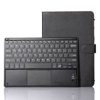 Galaxy Tab 4 10.1 TouchPad Keyboard Case, Galaxy Tab 3 10.1 TouchPad Keyboard Cover, Universal TrackPad Bluetooth Keyboard Cover for Samsung Galaxy Tab 3 10.1 P5200 and Galaxy Tab 4 10.1 T530 (Black)