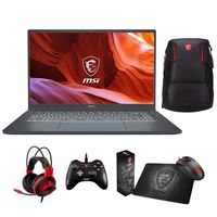 MSI Prestige 15 A10SC-010 (i7-10710U, 64GB RAM, 2TB SATA SSD, NVIDIA GTX 1650 4GB, 15.6" 4K UHD, Windows 10 Pro) Professional Laptop