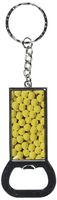 Graphics and More Ring Bottlecap Opener Key Chain, Tennis Balls (KK1971)