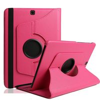 Jennyfly Samsung Tab S3 9.7 360 Degree Rotating Protective Cover,Multiple Viewing Angles,Slim Lightweight Stand Case for Samsung Galaxy Tab S3 9.7(SM-T820/SM-T825) - Rose Pink